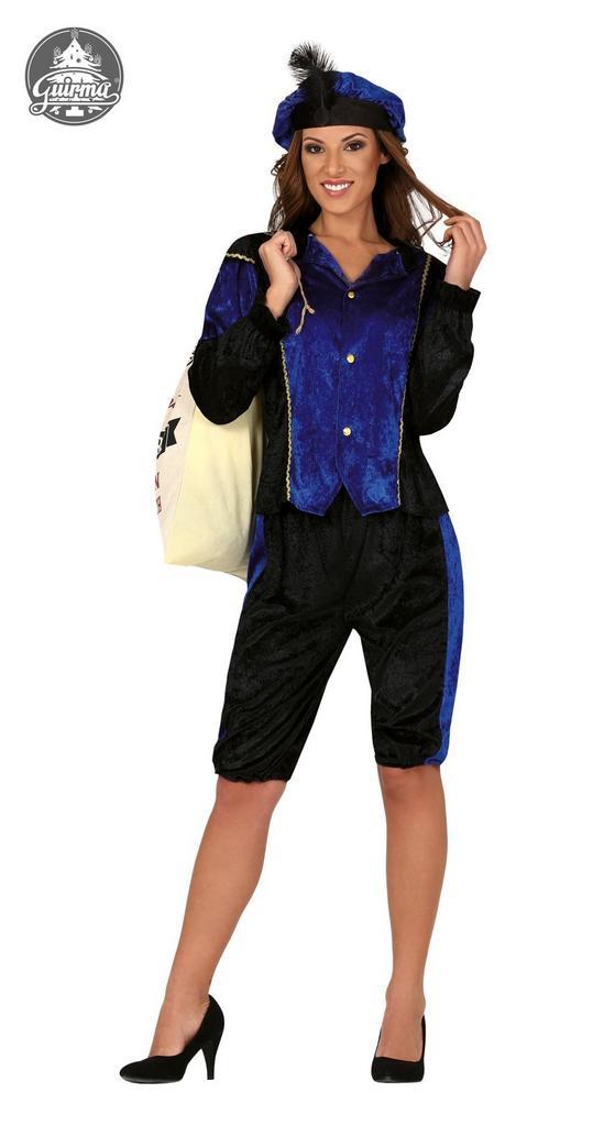 Dames pietenpak blauw, Kleding | Dames, Carnavalskleding en Feestkleding, Nieuw, Ophalen of Verzenden