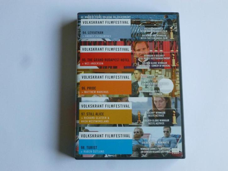 Volkskrant Filmfestival Leviathan, Pride, Still Alice, Turis, Cd's en Dvd's, Dvd's | Filmhuis, Zo goed als nieuw, Verzenden