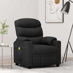 Relaxfauteuil met massage | Zwart | Laatste Stuk!, Huis en Inrichting, Fauteuils, Nieuw, 75 tot 100 cm, Ophalen of Verzenden, 75 tot 100 cm