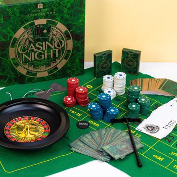 Host Your Own Casino Night beschikbaar voor biedingen