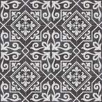 Vloertegel / wandtegel ayala zwart reverse 45x45 cm  4 in 1, Doe-het-zelf en Verbouw, Tegels, Keramiek, Nieuw, Ophalen of Verzenden