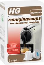 HG reinigingscups voor Nespresso machines, Verzenden, Nieuw