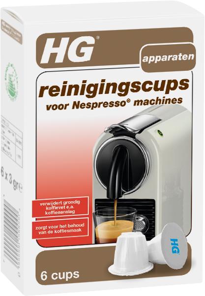 HG reinigingscups voor Nespresso machines, Witgoed en Apparatuur, Koffiemachine-accessoires, Verzenden