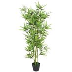 vidaXL Kunstplant met pot bamboe 120 cm groen, Huis en Inrichting, Verzenden, Nieuw