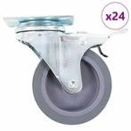 vidaXL 24 st Zwenkwielen 75 mm, Verzenden