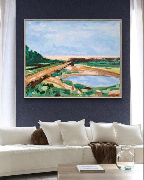 Gaby Acevedo - Paisaje rural nº2 (XL), Antiek en Kunst, Kunst | Designobjecten