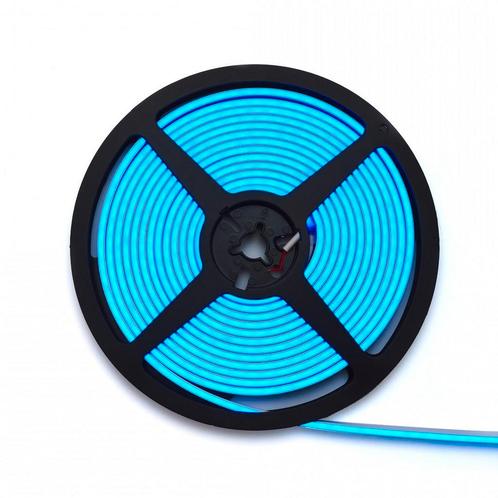 LED NEON - Blauw - 6x12mm - 120 led/m - 24V - 5 meter, Auto-onderdelen, Verlichting, Ophalen of Verzenden