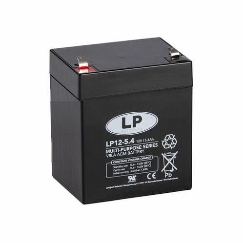 Landport (LP) VRLA-LP accu 12 volt 5,4 ah LP12-5,4 (t1), Computers en Software, Noodvoedingen (UPS), Nieuw, Ophalen of Verzenden