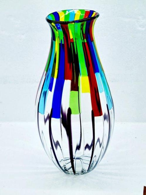 F&M Ballarin - Vaas - Glas, Antiek en Kunst, Antiek | Glas en Kristal