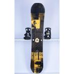 165 snowboard BURTON RADIUS WIDE, black/dark yellow, woodcor, Verzenden, Gebruikt