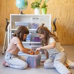 Sunware Q-line Opbergbox Transparant/Grijs 6 liter Set van 4, Doe-het-zelf en Verbouw, Kratten en Dozen, Ophalen of Verzenden