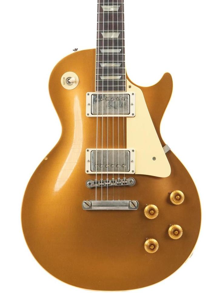 Gibson 1957 Les Paul Goldtop Reissue Ultra Light Aged Dou..., Muziek en Instrumenten, Snaarinstrumenten | Gitaren | Elektrisch