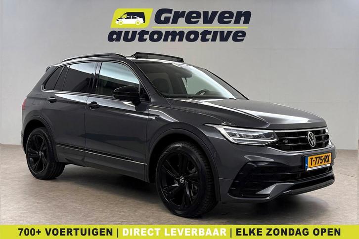 Volkswagen Tiguan 1.4 TSI eHybrid R-Line Pano Sfeer Adaptive, Auto's, Volkswagen, Te koop, Automaat, SUV of Terreinwagen, Zilver of Grijs