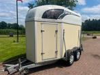 Mooie Atec 1,5 paards met nieuw houtwerk!, Ophalen, Zo goed als nieuw, 1½-paards trailer