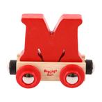 Bigjigs Lettertrein M van €3,99 voor €3,19, Kinderen en Baby's, Ophalen of Verzenden, Nieuw