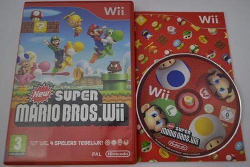 New Super Mario Bros Wii (Wii HOL), Spelcomputers en Games, Games | Nintendo Wii, 1 speler, Zo goed als nieuw, Verzenden