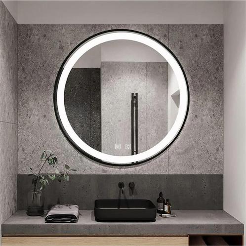 REA Ronde badkamerspiegel - Ø70 cm - LED verlichting - To.., Doe-het-zelf en Verbouw, Sanitair, Nieuw, Ophalen of Verzenden