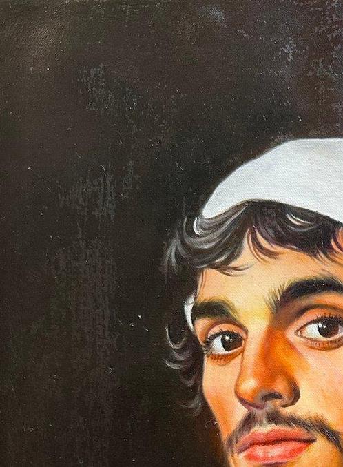 Svnder - Il giovane col turbante bianco, Antiek en Kunst, Kunst | Schilderijen | Modern