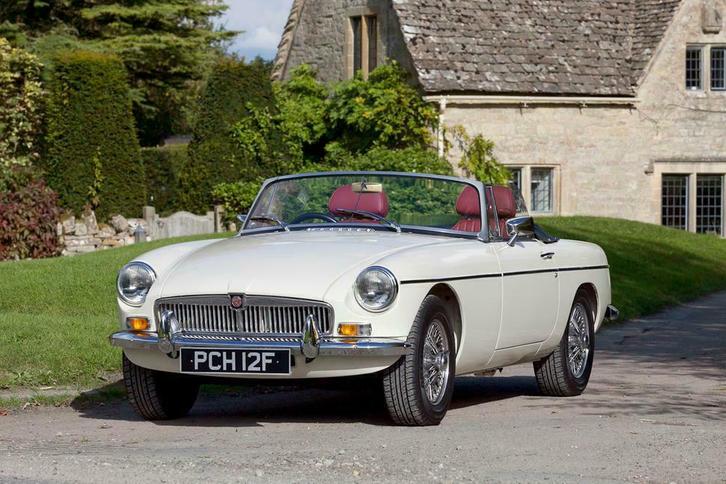 MG A - B - TD - TC Te Koop Gevraagd, Auto's, MG, Handgeschakeld, Cabriolet, B, Benzine, Nieuw, Ophalen