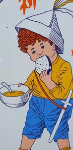 Feinste Eigelbmargarine - Emaille bord - Van nalatenschap