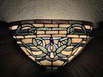 Lamp - Glas, Metaal - Tiffany stijl wandlamp, Antiek en Kunst