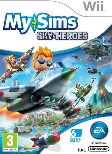 MySims Sky Heroes (Wii Games), Spelcomputers en Games, Games | Nintendo Wii, Zo goed als nieuw, Ophalen of Verzenden