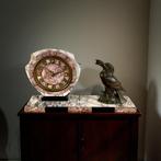 Pendule - Marmer, Zinklegering - 1930-1940