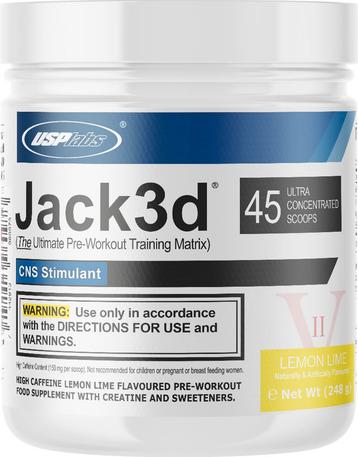 Jack3d Advanced Pre-workout - Lemon Lime beschikbaar voor biedingen