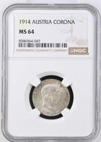 Oostenrijk. Franz Joseph I. Corona 1914 - NGC MS64, Postzegels en Munten