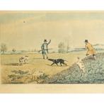 Partridge Shooting handgekleurde ets door Henry Alken (de, Antiek en Kunst, Kunst | Etsen en Gravures, Ophalen