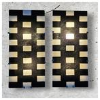 IKEA - Wandlamp - Glas, Metaal - Twee wandlampen