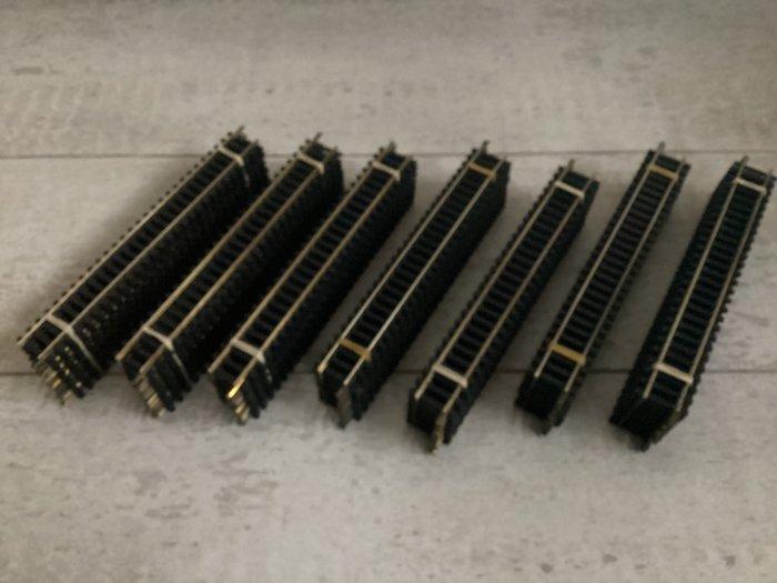 Fleischmann H0 - 70 x 6001 - Modeltreinsporen (70), Hobby en Vrije tijd, Modeltreinen | H0