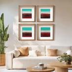 Noelia Correa Art - 4 Paintings - Cirelina, Antiek en Kunst