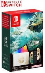 Nintendo Switch OLED Zelda Tears of the Kingdom E. Als Nieuw, Spelcomputers en Games, Spelcomputers | Nintendo Switch, Ophalen of Verzenden