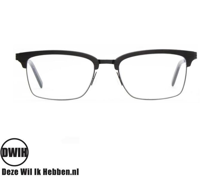 DWIH - Houten brilmontuur - New York - Ebony, Diversen, Overige Diversen