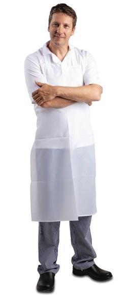 Waterdicht schort wit 71,1(b)x101,6(l)cm, Zakelijke goederen, Horeca | Keukenapparatuur, Verzenden