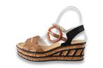 Rieker Sandalen in maat 38 Bruin | 10% extra korting, Kleding | Dames, Schoenen, Bruin, Verzenden, Sandalen of Muiltjes, Zo goed als nieuw