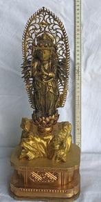 Senju Kannon  (Avalokiteshvara met duizend armen) - Hout, Antiek en Kunst