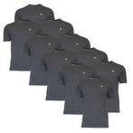 Donnay Donnay Heren - 10-Pack - T-Shirt Vince - Donkergrijs, Kleding | Heren, T-shirts, Verzenden, Nieuw