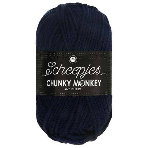 Scheepjes Chunky Monkey - 1011 slate - Acryl Garen, Hobby en Vrije tijd, Breien en Haken, Ophalen of Verzenden