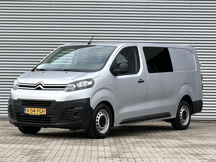 Citroën Jumpy 2.0 BlueHDI 120 XL DC Dubbele cabine MARGE, Auto's, Bestelauto's, Lease, Handgeschakeld, Overige kleuren, Citroën