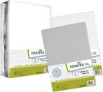 Textielpakket Frans bed - 1 molton met 2 hoeslakens - rechts, Eenpersoons, Verzenden, Nieuw, Wit