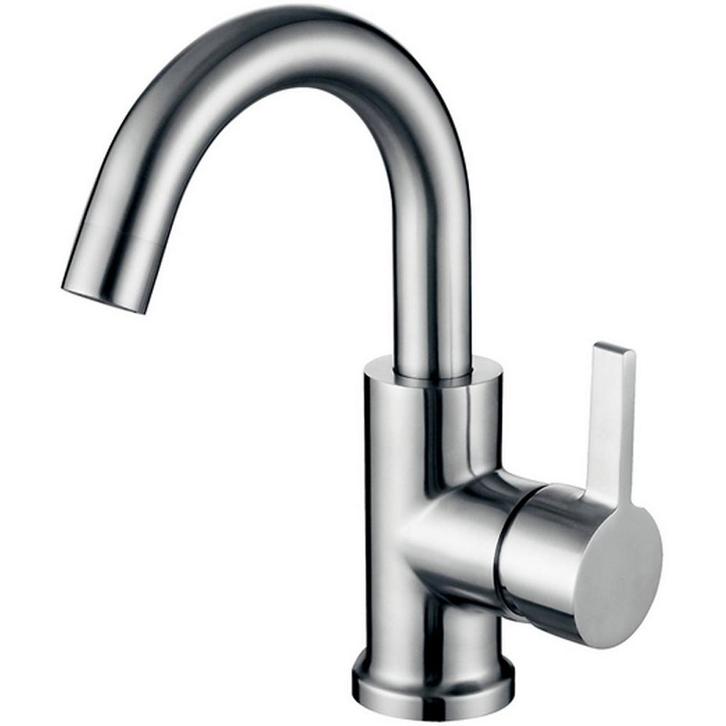 Xellanz 304 Wes Wastafelkraan met Draaibare Uitloop - RVS, Doe-het-zelf en Verbouw, Sanitair, Nieuw, Rvs, Ophalen of Verzenden