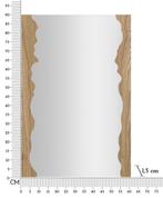 WANDSPIEGEL VORM CM 60X1,5X90, Huis en Inrichting, Woonaccessoires | Spiegels, Ophalen of Verzenden, Nieuw