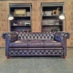 Chesterfield Brighton 3 - Zitter bank Antiek Paars, Nieuw, Leer