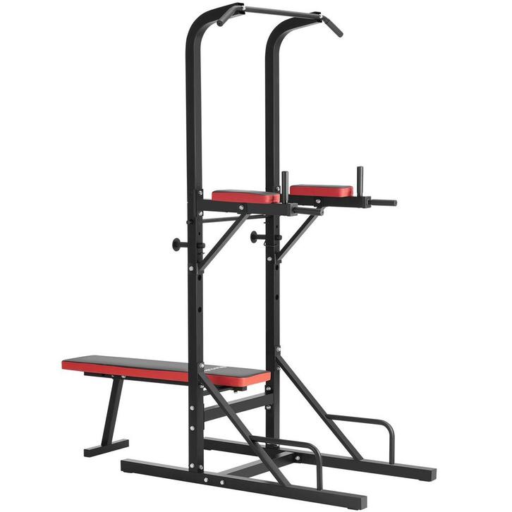 Krachtstation Reeves - zwart, Sport en Fitness, Fitnessmaterialen, Verzenden