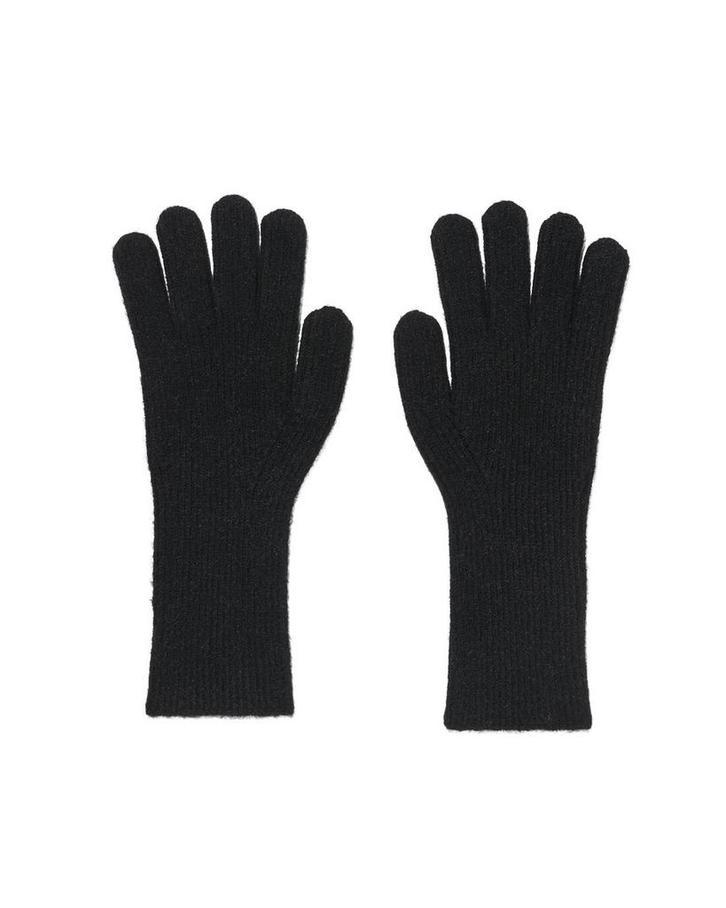HEMA Dameshandschoen rib zwart zwart, Kleding | Dames, Overige Dameskleding, Nieuw, Verzenden