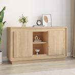 vidaXL Dressoir 102x35x60 cm bewerkt hout sonoma, 100 tot 150 cm, Verzenden, Nieuw, 25 tot 50 cm