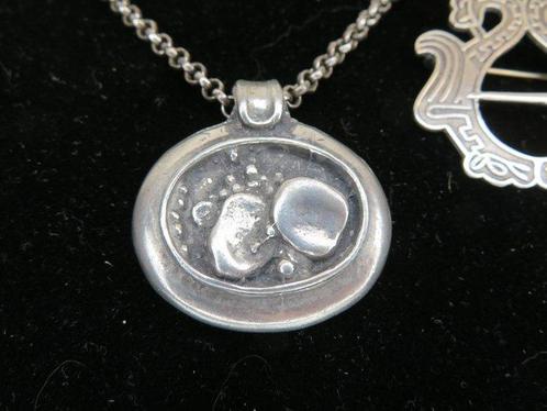 Zonder Minimumprijs - Broche Zilver - Harry Pedersen (+, Sieraden, Tassen en Uiterlijk, Antieke sieraden