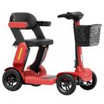 Paiseec S3 Rood lichtgewicht opvouwbare scootmobiel, Ophalen of Verzenden, Nieuw